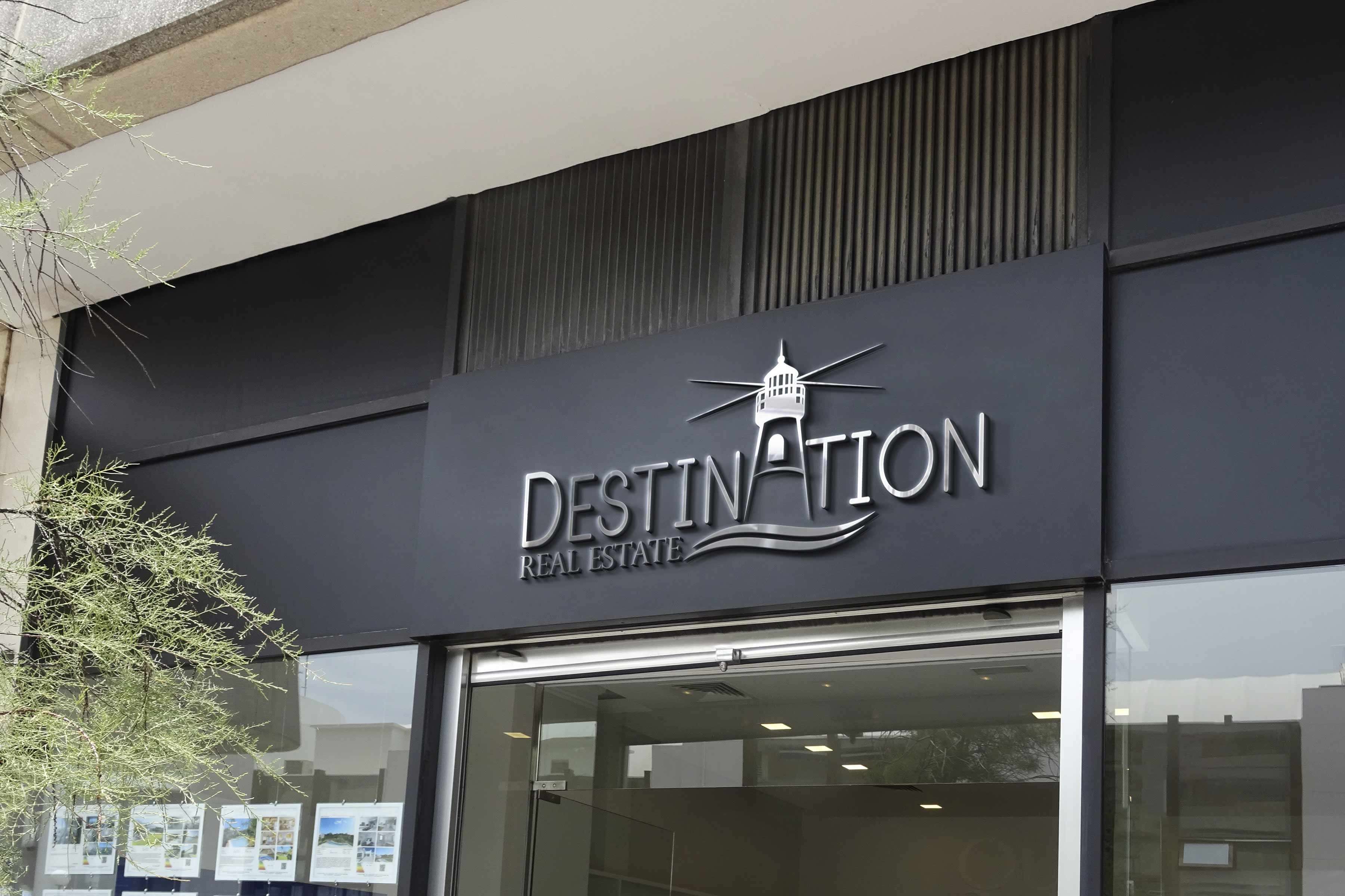 destination real estate logo